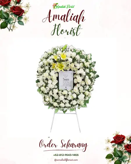 Krans Bunga Duka Anyer